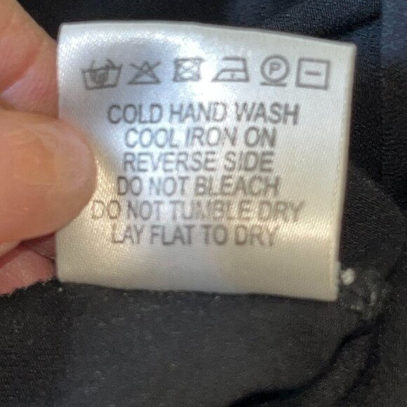 RUTI LBD LITTLE BLACK DRESS SLEEVELESS SCOOP NECK BODY CON MIDI TANK DRESS - 0 - Picture 9 of 9